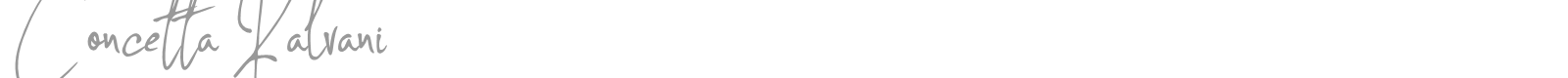 Concetta Kalvani font preview